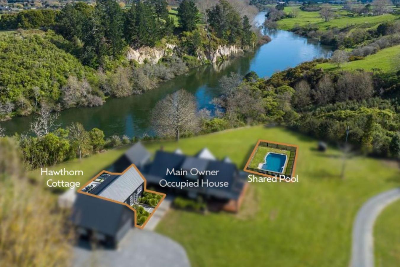 Hawthorn Cottage Tamahere Екстер'єр фото